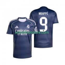 Maillot Real Madrid Mbappé Kylian 9 Extérieur Tenue pour Homme 2025-2026 Manche Courte