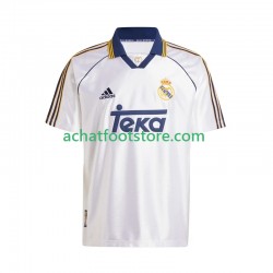 Maillot Real Madrid - Rétro Domicile Tenue pour Homme 2002 2022 Manche Courte
