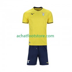 Maillot SS Lazio Extérieur Tenue pour Enfant 2024-2025 Manche Courte