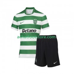 Maillot Sporting CP Domicile Tenue pour Enfant 2025-2026 Manche Courte