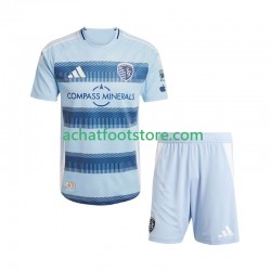 Maillot Sporting Kansas City Domicile Tenue pour Enfant 2025 Manche Courte