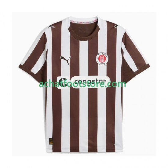 Maillot St. Pauli Domicile Tenue pour Homme 2025-2026 Manche Courte