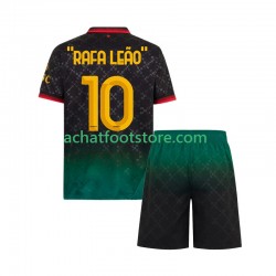 Maillot AC Milan RAFA LEAO 10 4ème Tenue pour Enfant 2024-2025 Manche Courte Maillot AC Milan RAFA LEAO 10 4ème Tenue pour Enfant 2024-2025 Manche Courte