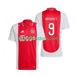 Maillot Ajax Amsterdam Brian Brobbey 9 Domicile Tenue pour Homme 2024-2025 Manche Courte
