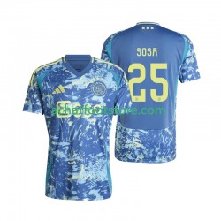 Maillot Ajax Amsterdam Wout Weghorst 25 Extérieur Tenue pour Homme 2024-2025 Manche Courte Maillot Ajax Amsterdam Wout Weghorst 25 Extérieur Tenue pour Homme 2024-2025 Manche Courte