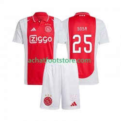 Maillot Ajax Amsterdam Wout Weghorst 25 Domicile Tenue pour Enfant 2024-2025 Manche Courte Maillot Ajax Amsterdam Wout Weghorst 25 Domicile Tenue pour Enfant 2024-2025 Manche Courte