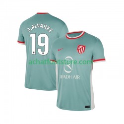 Maillot Atlético Madrid Julian Alvarez 19 Extérieur Tenue pour Homme 2024-2025 Manche Courte