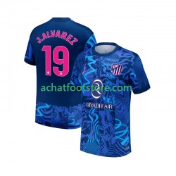 Maillot Atlético Madrid Julian Alvarez 19 3ème Tenue pour Homme 2024-2025 Manche Courte
