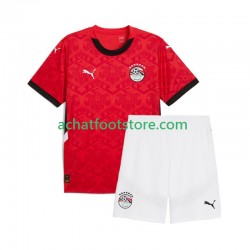 Maillot Égypte Domicile Tenue pour Enfant 2024-2025 Manche Courte Maillot Égypte Domicile Tenue pour Enfant 2024-2025 Manche Courte