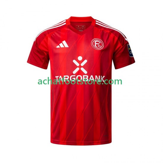 Maillot Fortuna Dusseldorf Domicile Tenue pour Homme 2024-2025 Manche Courte