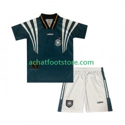 Maillot Allemagne Rétro Extérieur Tenue pour Enfant 1996 Manche Courte