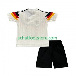 Maillot Allemagne Rétro Domicile Tenue pour Enfant 1990 Manche Courte