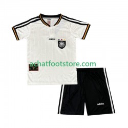 Maillot Allemagne Rétro Domicile Tenue pour Enfant 1996 Manche Courte