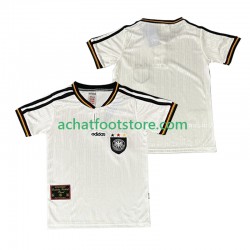 Maillot Allemagne Rétro Domicile Tenue pour Homme 1996 Manche Courte Maillot Allemagne Rétro Domicile Tenue pour Homme 1996 Manche Courte