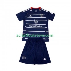 Maillot Hamburger SV Extérieur Tenue pour Enfant 2024-2025 Manche Courte Maillot Hamburger SV Extérieur Tenue pour Enfant 2024-2025 Manche Courte