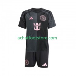 Maillot InterMiami Extérieur Tenue pour Enfant 2025 Manche Courte