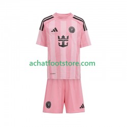 Maillot InterMiami Domicile Tenue pour Enfant 2025 Manche Courte