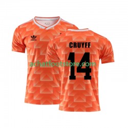 Maillot Pays-Bas Cruyff 14 Rétro Domicile Tenue pour Homme 1988 Manche Courte Maillot Pays-Bas Cruyff 14 Rétro Domicile Tenue pour Homme 1988 Manche Courte