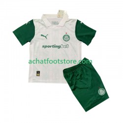 Maillot Palmeiras Extérieur Tenue pour Enfant 2025 Manche Courte Maillot Palmeiras Extérieur Tenue pour Enfant 2025 Manche Courte
