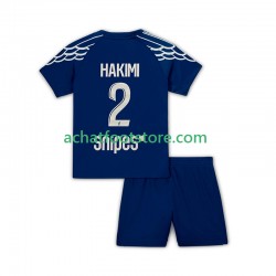 Maillot Paris Saint-Germain Hakimi 2 4ème Tenue pour Enfant 2024-2025 Manche Courte