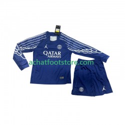 Maillot Paris Saint-Germain 4ème Tenue pour Enfant 2024-2025 Manche Longue