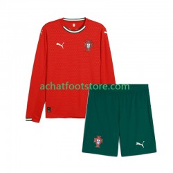 Maillot Portugal Domicile Tenue pour Enfant 2025 Manche Longue Maillot Portugal Domicile Tenue pour Enfant 2025 Manche Longue