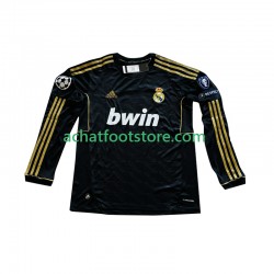 Maillot Real Madrid Cristiano Ronaldo 7 - Extérieur Tenue pour Homme 2011 2012 Manche Longue