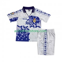 Maillot Real Madrid Rétro 3ème Tenue pour Enfant 1996 2004 Manche Courte