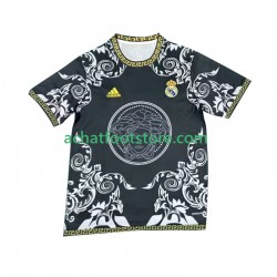 Maillot Real Madrid Versace Black Edition Domicile Tenue pour Homme 2024-2025 Manche Courte
