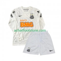 Maillot Santos FC Rétro Domicile Tenue pour Enfant 2011 2012 Manche Longue Maillot Santos FC Rétro Domicile Tenue pour Enfant 2011 2012 Manche Longue