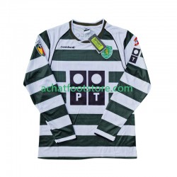 Maillot Sporting CP Cristiano Ronaldo 28 Rétro Domicile Tenue pour Homme 2011 2008 Manche Longue