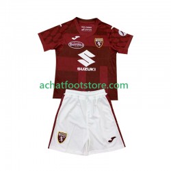 Maillot Torino Domicile Tenue pour Enfant 2024-2025 Manche Courte