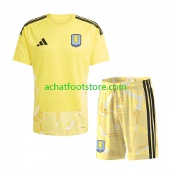 Maillot Aston Villa Gardien Domicile Tenue pour Enfant 2026-2027 Manche Courte