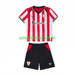 Maillot Athletic Bilbao Domicile Tenue pour Enfant 2026-2027 Manche Courte