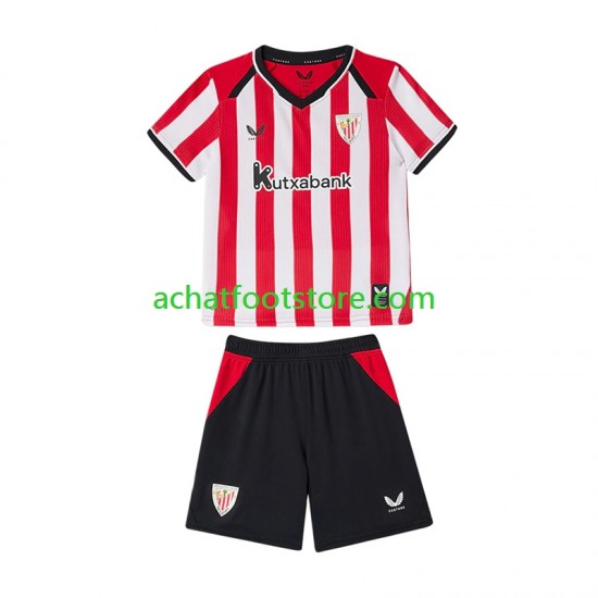 Maillot Athletic Bilbao Domicile Tenue pour Enfant 2026-2027 Manche Courte