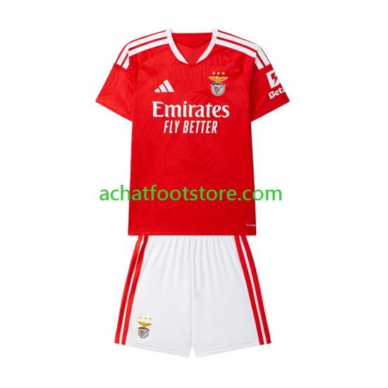 Maillot Benfica Domicile Tenue pour Enfant 2026-2027 Manche Courte