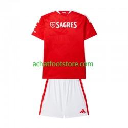 Maillot Benfica Domicile Tenue pour Enfant 2026-2027 Manche Courte
