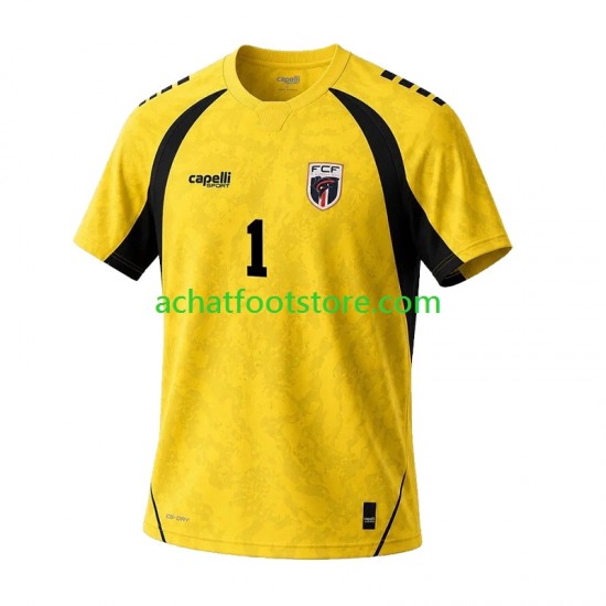 Maillot Cape Verde Vozinha 1 Gardien Domicile Tenue pour Homme 2026 Manche Courte