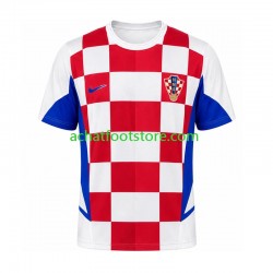 Maillot Croatie Rétro Domicile Tenue pour Homme 2010 Manche Courte