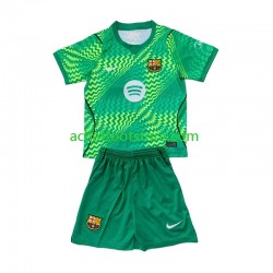 Maillot FC Barcelone Gardien Domicile Tenue pour Enfant 2026-2027 Manche Courte