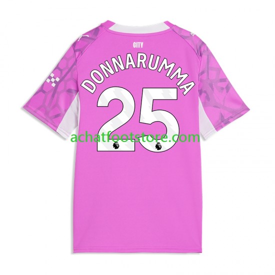 Maillot Manchester City Gianluigi Donnarumma 25 Gardien Extérieur Tenue pour Homme 2026-2027 Manche Courte