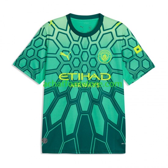 Maillot Manchester City Gianluigi Donnarumma Gardien Domicile Tenue pour Enfant 2026-2027 Manche Courte