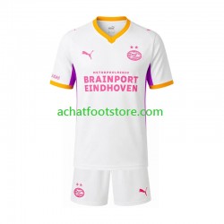 Maillot PSV Eindhoven Extérieur Tenue pour Enfant 2026-2027 Manche Courte