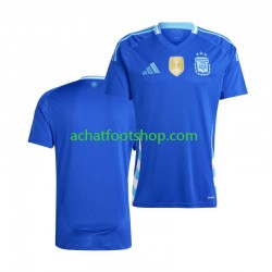 Maillot Argentine Extérieur Tenue pour Homme Copa America 2024 Manche Courte