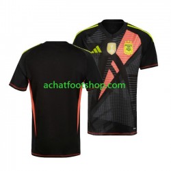 Maillot Argentine Gardien Domicile Tenue pour Homme Copa America 2024 Manche Courte