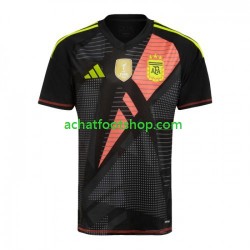Maillot Argentine Gardien Domicile Tenue pour Homme Copa America 2024 Manche Courte