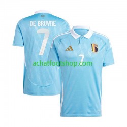 Maillot Belgique De Bruyne 7 Extérieur Tenue pour Homme Euro 2024 Manche Courte Maillot Belgique De Bruyne 7 Extérieur Tenue pour Homme Euro 2024 Manche Courte