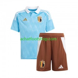 Maillot Belgique Extérieur Tenue pour Enfant Euro 2024 Manche Courte Maillot Belgique Extérieur Tenue pour Enfant Euro 2024 Manche Courte