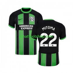 Maillot Brighton Hove Albion Mitoma 22 Extérieur Tenue pour Homme 2023-2024 Manche Courte Maillot Brighton Hove Albion Mitoma 22 Extérieur Tenue pour Homme 2023-2024 Manche Courte