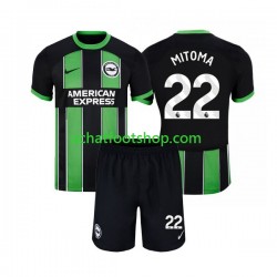 Maillot Brighton Hove Albion Mitoma 22 Extérieur Tenue pour Enfant 2023-2024 Manche Courte Maillot Brighton Hove Albion Mitoma 22 Extérieur Tenue pour Enfant 2023-2024 Manche Courte